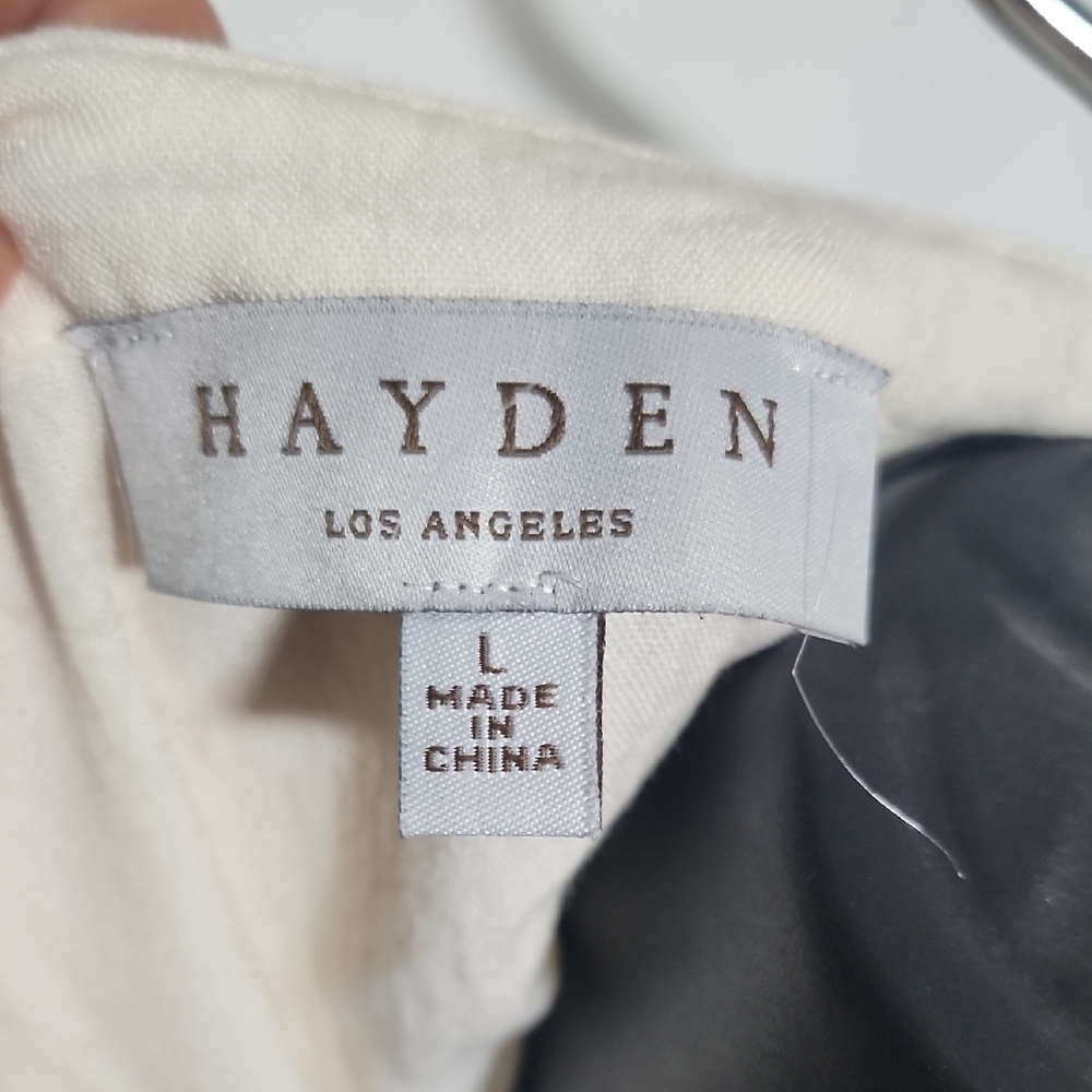 Hayden Ivory Ruffle Button-Down Blouse - Picture 2 of 6